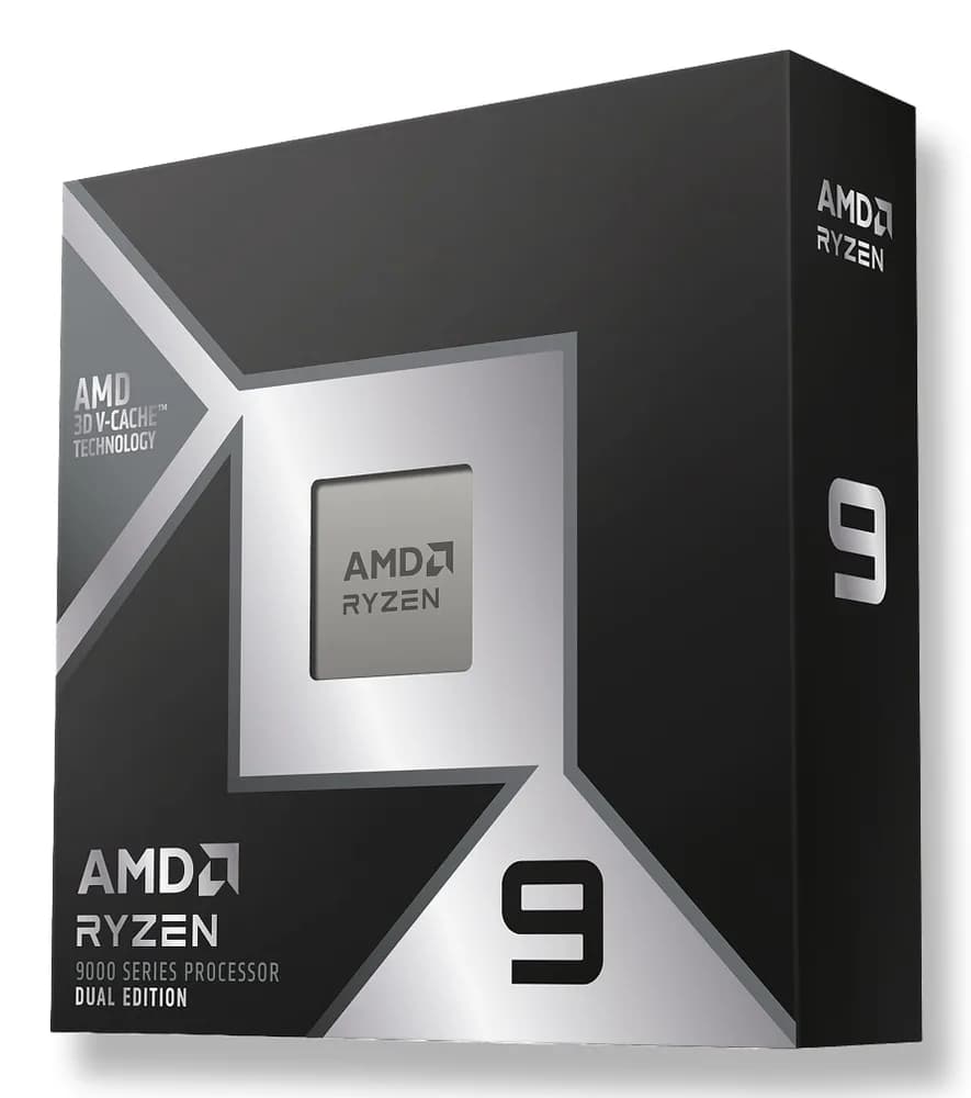 AMD CPU Desktop Ryzen 9 16C/32T 9950X3D2 (5.6GHz,208MB,200W,AM5) box, with Radeon Graphics "100-100001978WOF" — miniatură