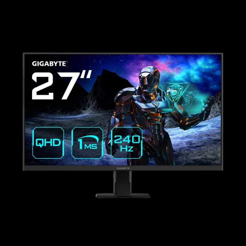 Monitor Gaming Gigabyte GS27Q X, 27", 2560 x 1440 pixeli, Black