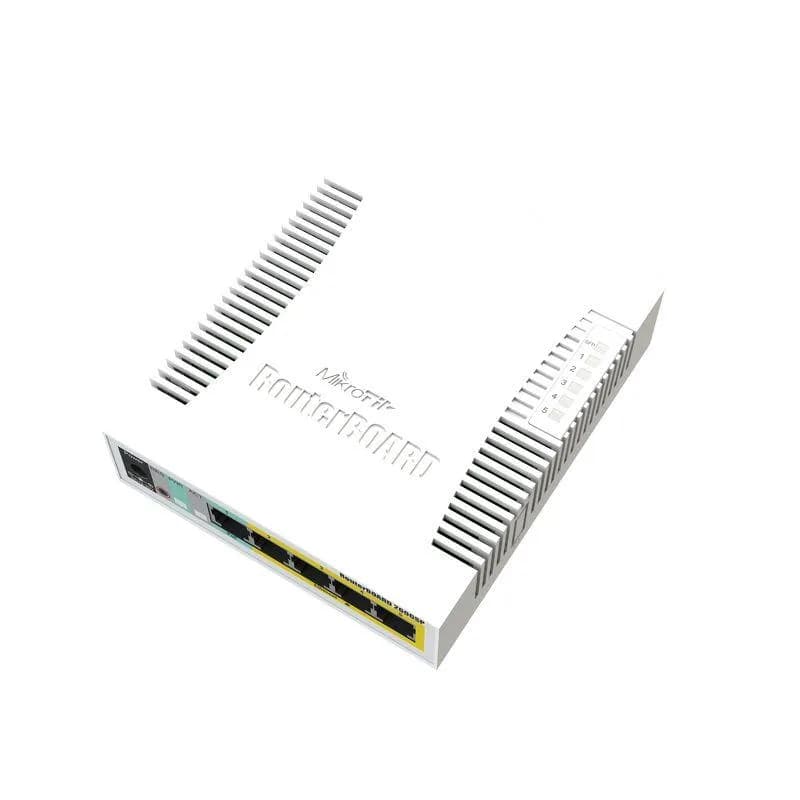 NET SWITCH 5PORT 1000M 1SFP/CSS106-1G-4P-1S MIKROTIK, "CSS106-1G-4P-1S"