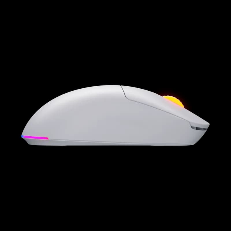 Mouse Gaming Wireless Hator Quasar 3 Wireless, 12000 dpi, Alb
