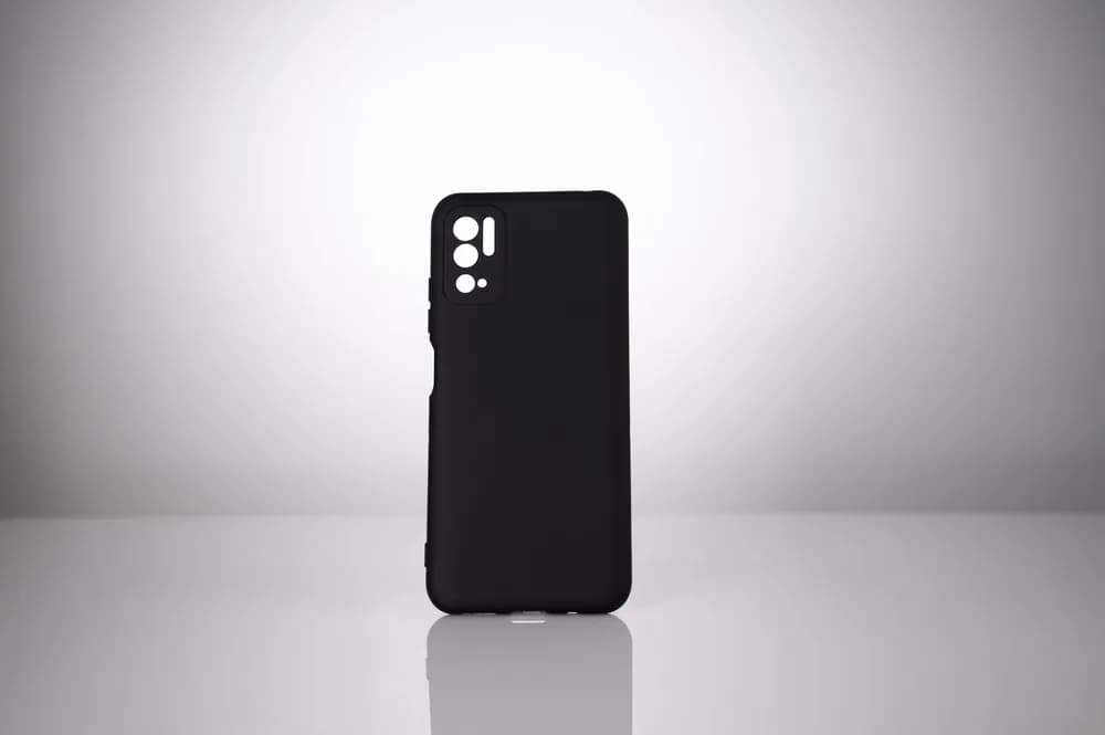 Husa Xiaomi Redmi Note 10 S Spacer, negru, grosime 2mm, material flexibil silicon + interior cu microfibra "SPPC-XI-RM-N10S-SLK" — miniatură