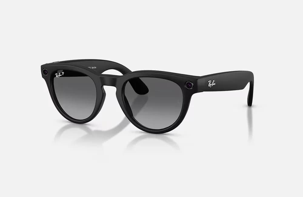 Ray-Ban Meta Headliner Gen 2 AI Glasses Matte Black/Polar Gradient Graphite RW4013 601ST3 50
