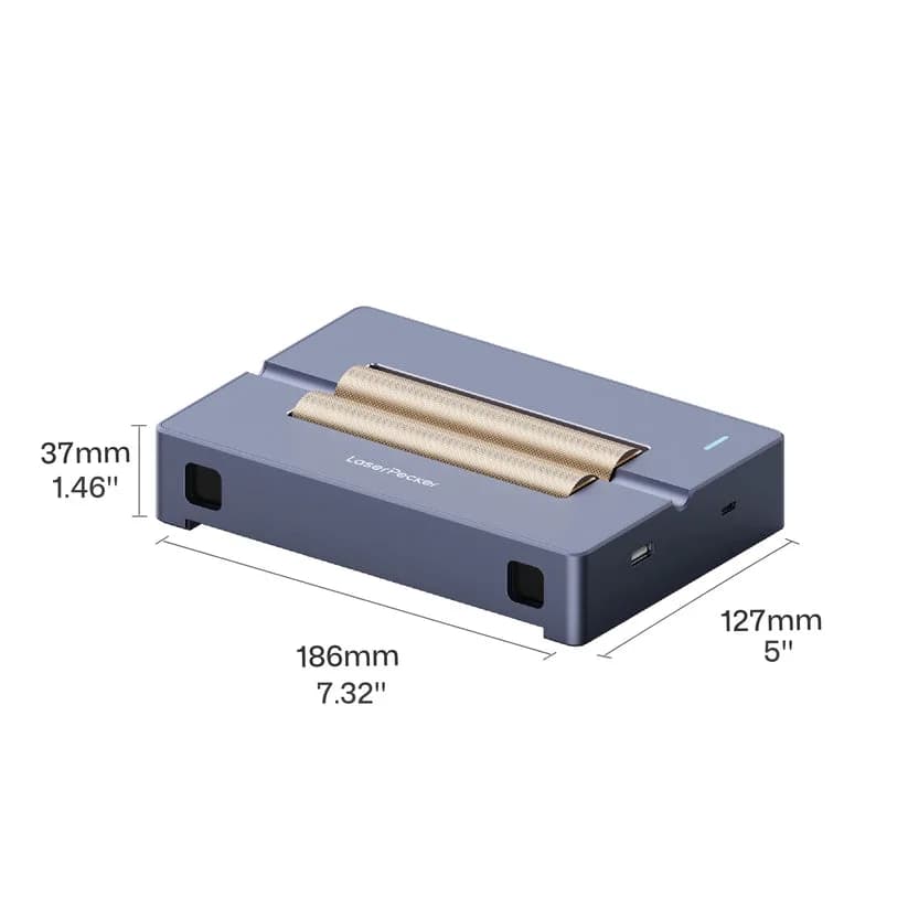 Accesoriu imprimantă 3D LaserPecker Roller pentru LP2 Plus — miniatură