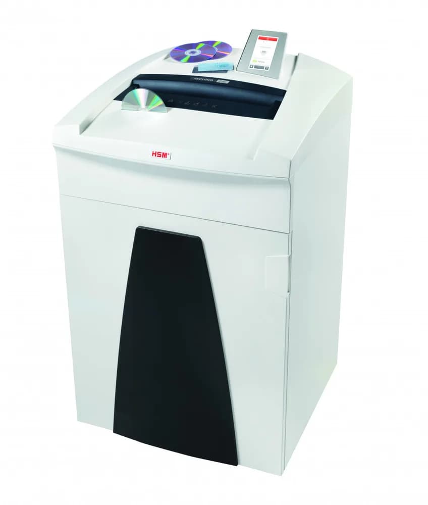 Distrugator documente manual HSM Securio P36i, 27-29 coli, cross cut (4.5 x 30 mm), securitate 4 "H-1853121" — miniatură