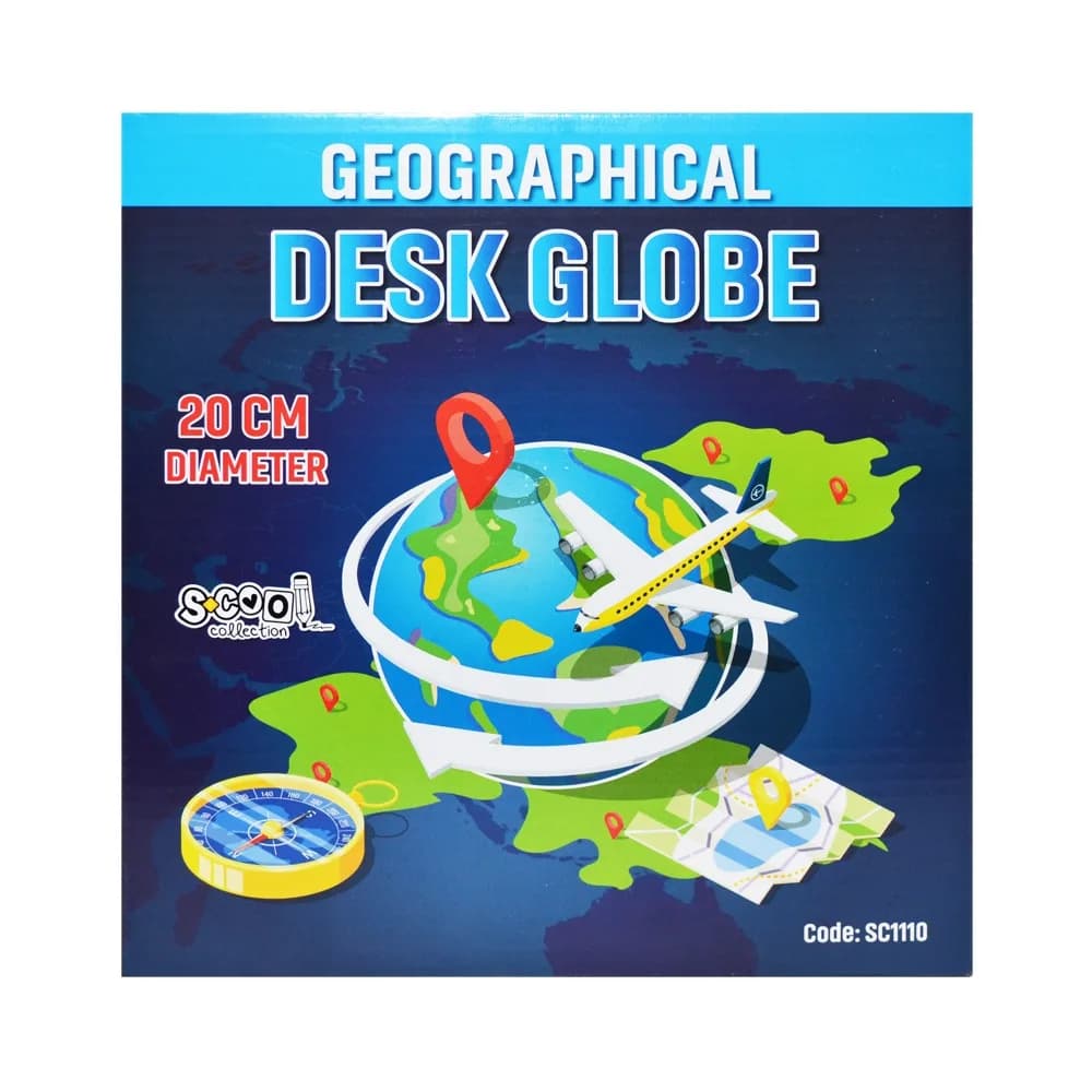 Glob pamantesc, 20 cm, PVC - S-COOL — miniatură