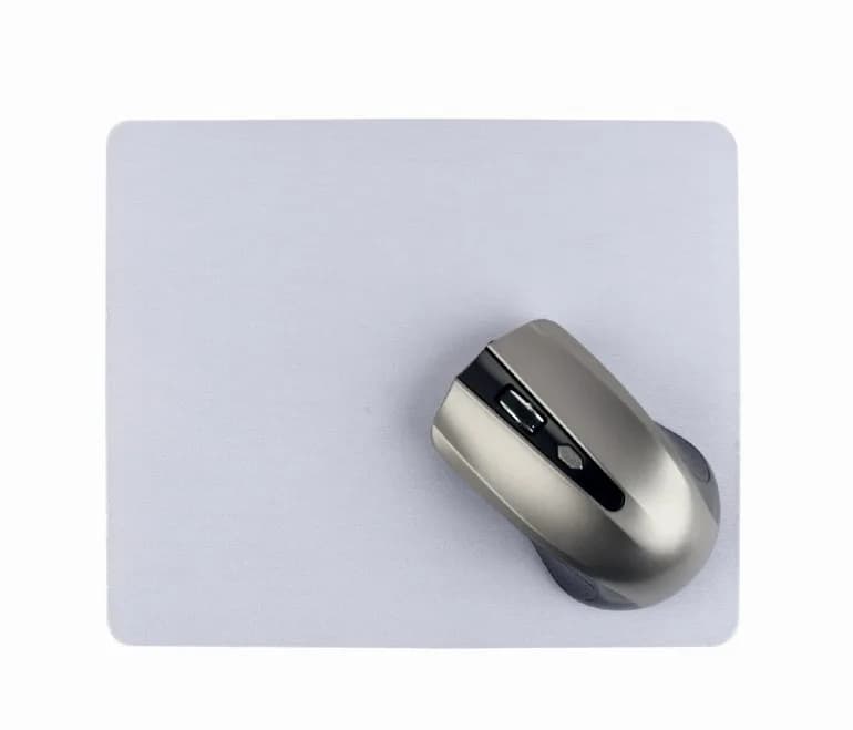 MousePAD GEMBIRD, cauciuc si material textil, 220 x 180 x 2 mm, printabil, alb, "MP-PRINT-S" — miniatură