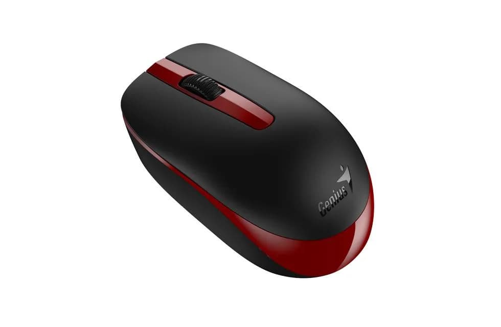 Mouse Wireless Genius NX-7007, 1200 dpi, Rosu — miniatură