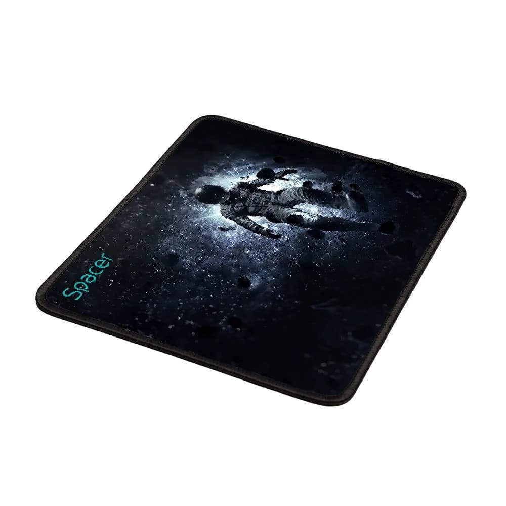 Mousepad Gaming SPACER SP-PAD-PICT, 250 x 210 mm, Negru — miniatură
