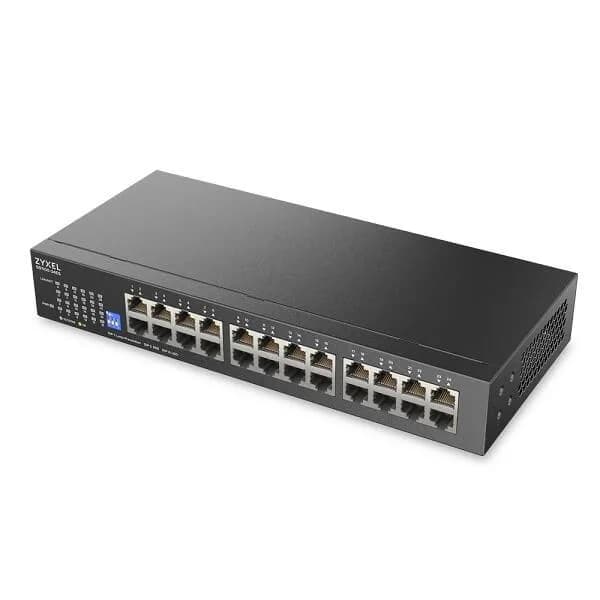 ZYXEL GS1100-24ES 24PORT GBE UNMG SWITCH — miniatură