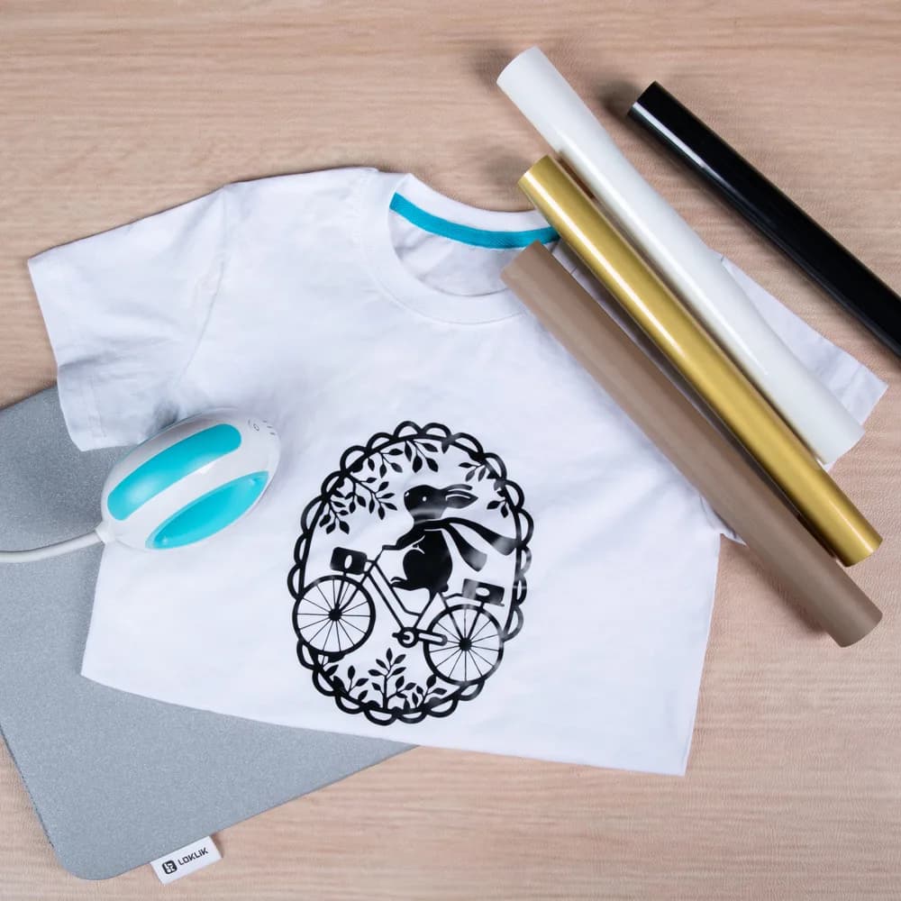 Accesoriu gravator laser LOKLiK Starter Pack pentru Mini & Easy Heat Press — miniatură