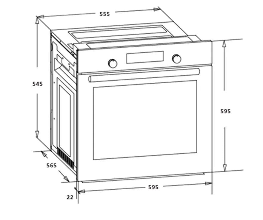 CUPTOR INCORPORABIL HEINNER HBO-S567LDTGC-IX — miniatură