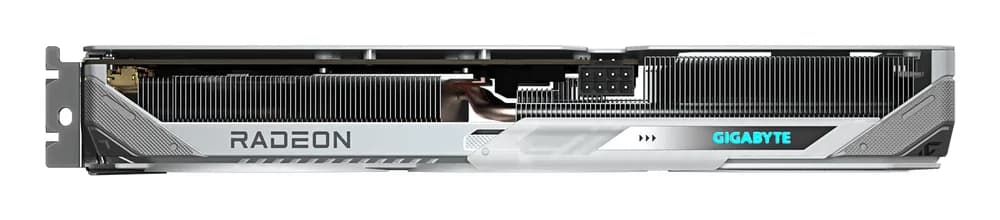 GIGABYTE Radeon RX 9060 XT GAMING OC ICE 16G, GDDR6, 128-bit, Alb "GV-R906XGAMINGOCICE-16GD" — miniatură