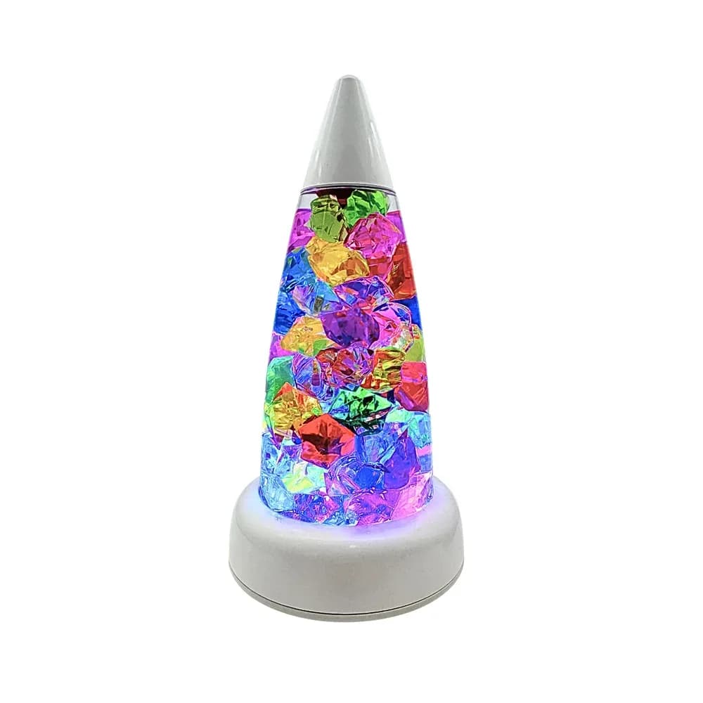Lampă LED cu cristale — miniatură