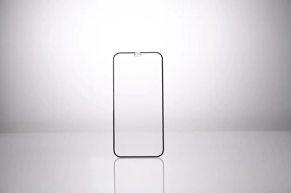 FOLIE STICLA Spacer pentru Iphone 12 si 12 Pro, grosime 0.3mm, acoperire totala ecran, strat special anti-ulei si anti-amprenta, Tempered Glass, sticla 9D, duritate 9H "SPPG-AP-IP12-TG" — miniatură