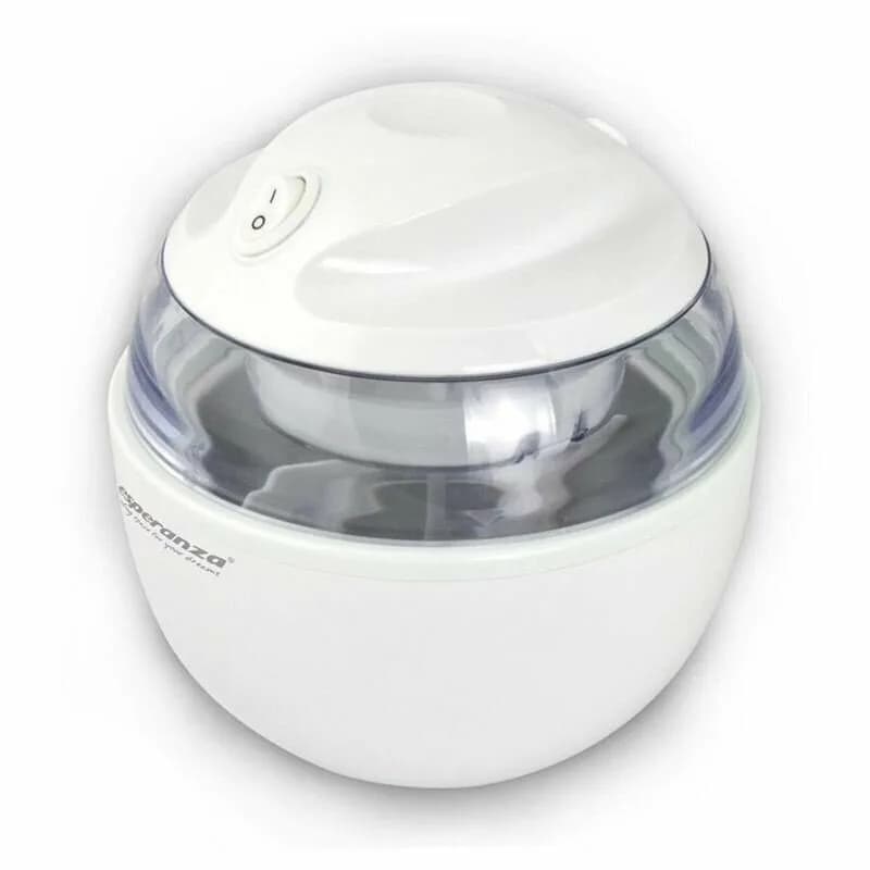 Aparat de facut inghetata Esperanza Vanilla EKI001 7W 0.6l Alb "EKI001"