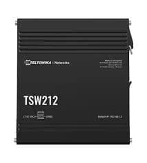 SWITCH Teltonika managed L2 si L3 "TSW212", 8 x LAN port 10/100/1000 Mbps, 2 x SFP, "TSW212000000"