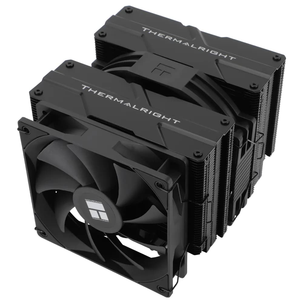 COOLER Thermalright "Peerless Assassin 140" skt. Intel si AMD, racire cu aer, vent. 140mm, 1500 rpm, 6 heatpipes, inaltime 158mm,"Peerless Assassin 140 Black" — miniatură