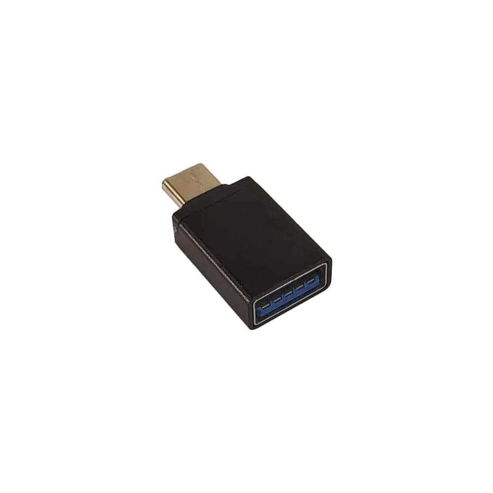 ADAPTOR Spacer pt. smartphone, de la USB 2.0 (Mama) la Type-C (Tata), negru, "SPAD-USBF-TYPECM-02"