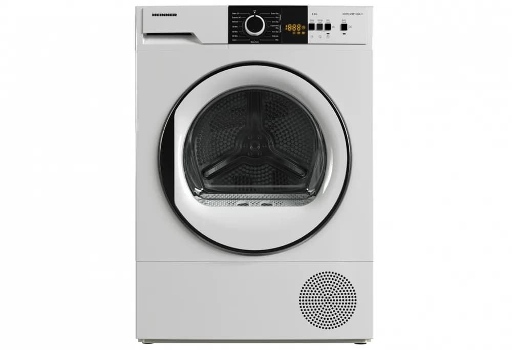 Uscator de rufe HEINNER HHPD-V8T1CHA++, 8 kg, Clasa: E, Alb