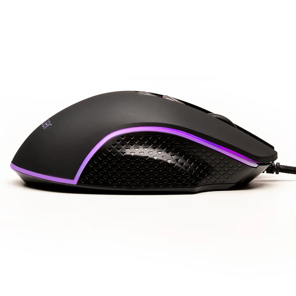 MOUSE Spacer - gaming, gaming, cu fir, USB, optic, 8.000 DPI, butoane/scroll 7/1, iluminare RGB, negru, "SPGM-PULSAR-SPEED" — miniatură