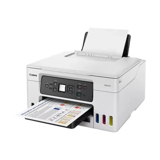 Multifunctional Inkjet CISS Color Canon GX3040, A4, Functii: Impr.|Scan.|Cop.|Cloud, Viteza de Printare Monocrom: 18ipm, Viteza de printare color: 13ipm, Conectivitate:USB|WIFI, Duplex:Da, ADF:Nu, 33000pag max /luna, (incl.TV 11lei) "5777C009AA"