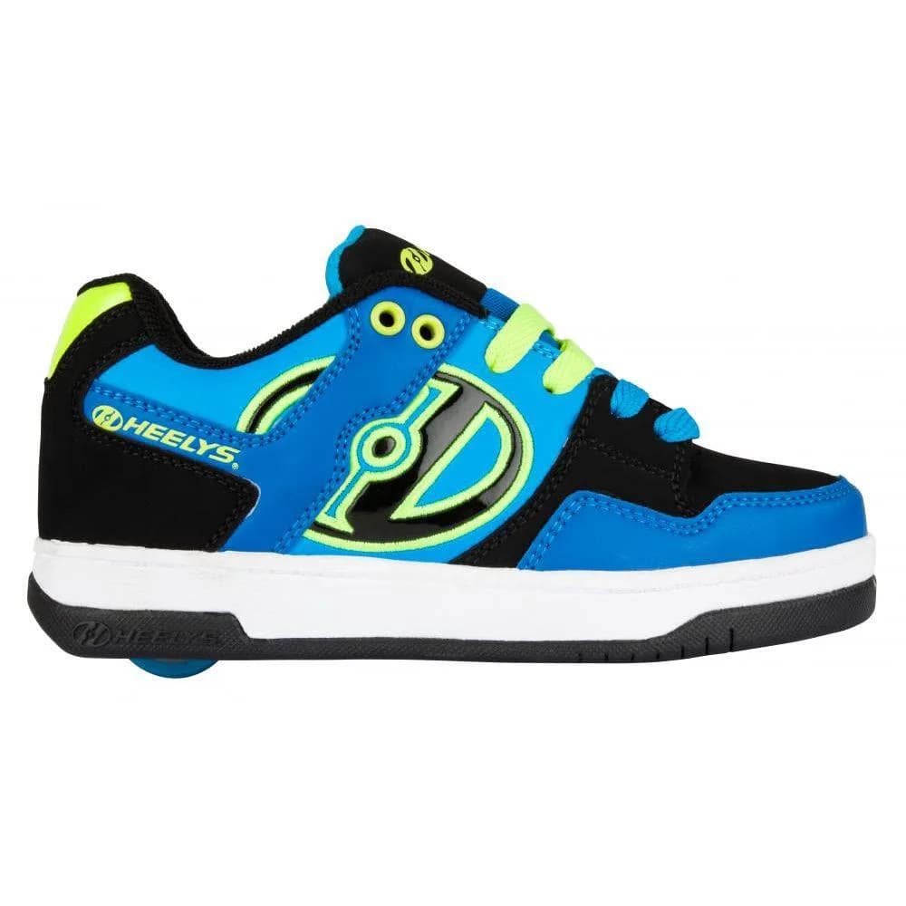ROLE HEELYS FLOW 40.5 ALBASTRU NEGRU LIME — miniatură