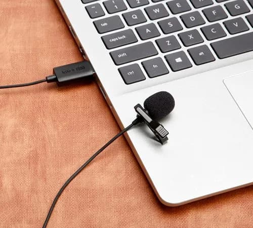 Microfon BOYA BY-LM40 microphone Black Lavalier/Lapel microphone "BY-LM40" — miniatură