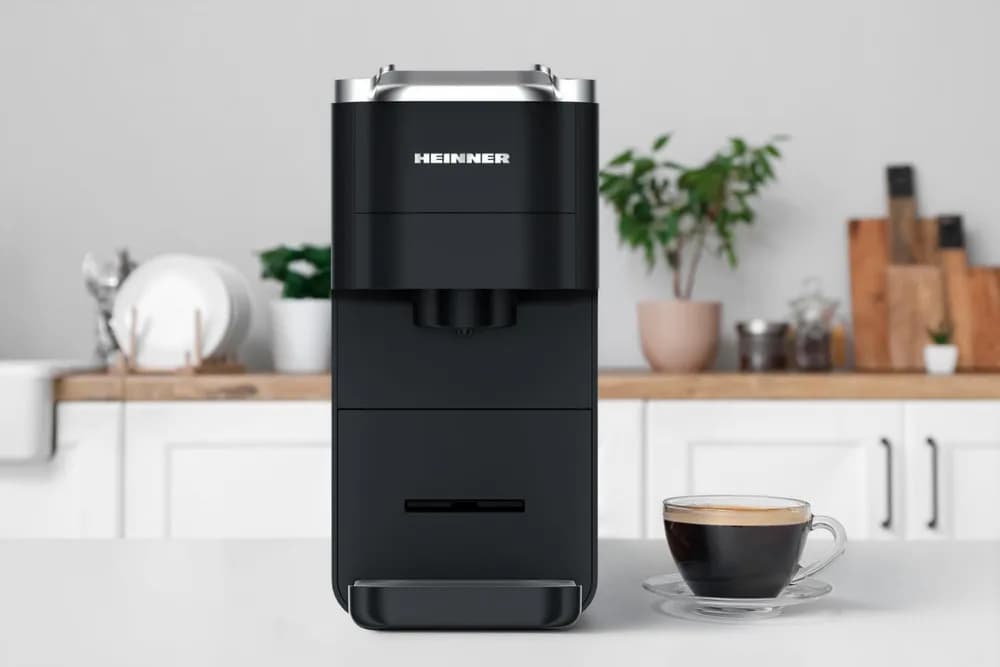ESPRESSOR CU CAPSULE HEINNER CAFE SUPREME HEMC-DD15BK — miniatură