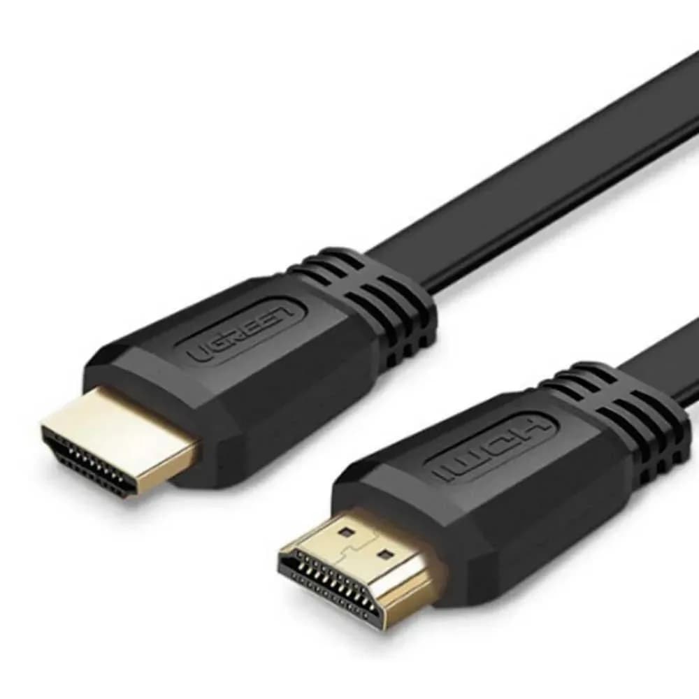 CABLU video Ugreen, "ED015" HDMI (T) la HDMI (T) 4K la 60Hz, lungime 1.5m, flat, negru "50819" - 6957303858194