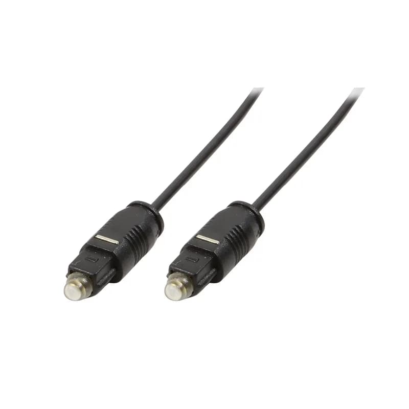 CABLU audio LOGILINK Toslink Optic (T/T)(pt. conexiune optica intre BLU-Ray si echipamentul audio), 1.5m, black, "CA1007"