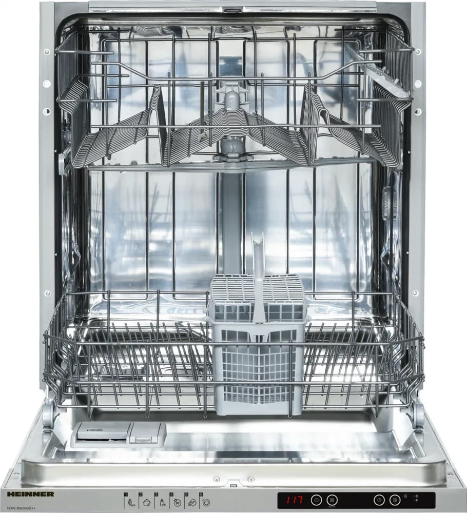 MASINA DE SPALAT VASE INCORPORABILA HEINNER HDW-BI6006IE++ — miniatură
