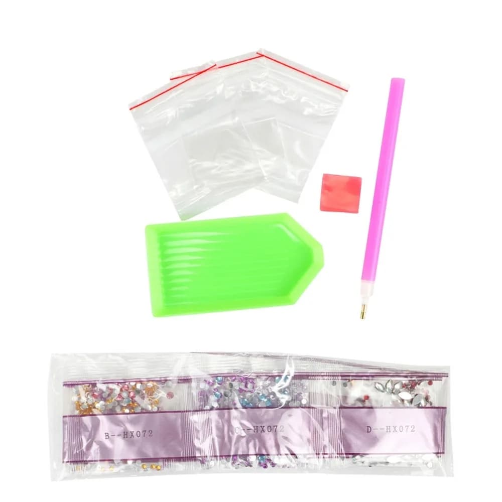 Set creatie cu diamante, lampa unicorn - Toi-Toys — miniatură