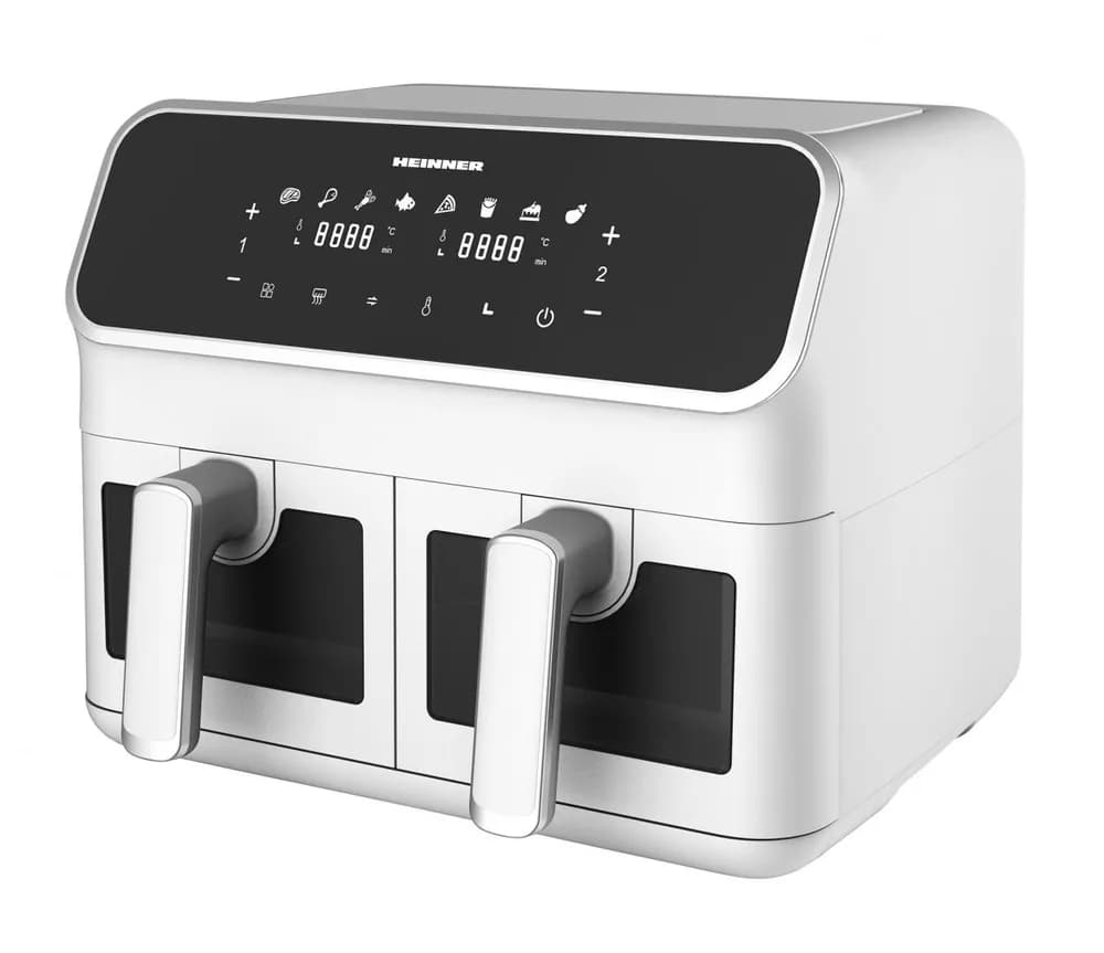 FRITEUZA DUBLA CU AER CALD HEINNER DUALFRY SUPREME HAF-H8DB17WH — miniatură