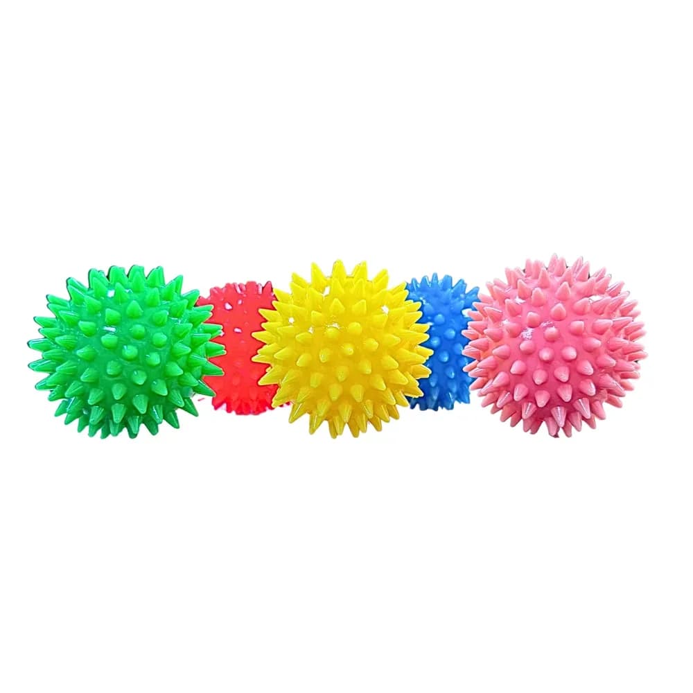 Minge senzorială cu țepi și LED, netransparentă (culoare uni) — miniatură