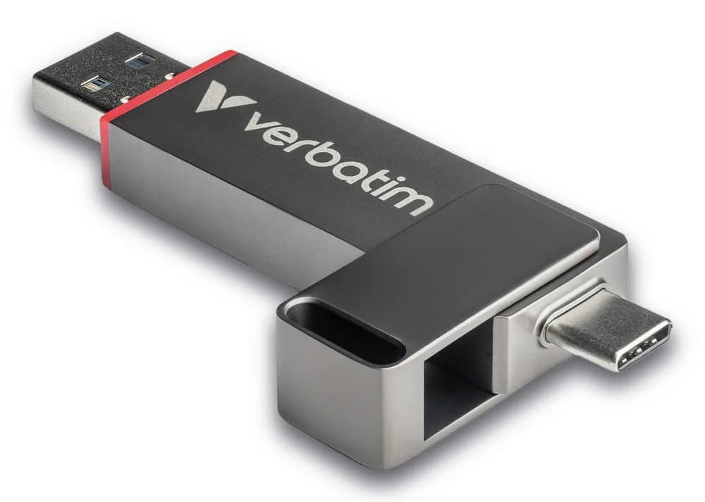 Memorie Verbatim Dual QuickStick. Capacity: 512 GB, Device interface: USB Type-A / USB Type-C, USB version: 3.2 Gen 1 (3.1 Gen 1), Read speed: 550 MB/s, Write speed: 500 MB/s. "32042"