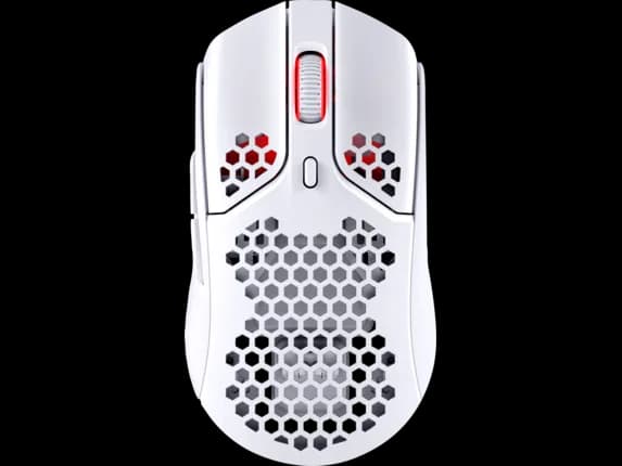 Mouse Gaming Wireless HyperX Pulsefire Haste, 16000 dpi, Alb