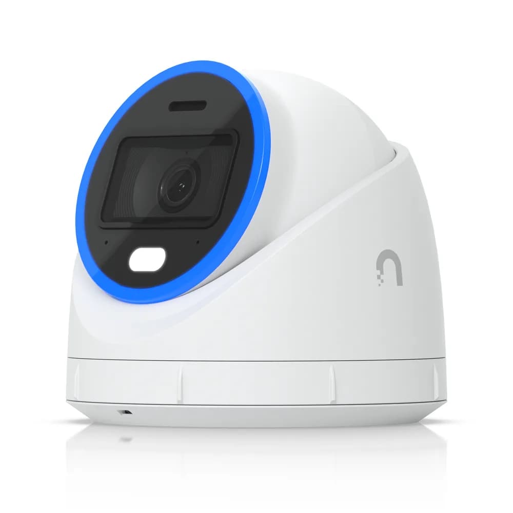 Ubiquiti UVC-AI-Turret-W All-weather, vandal-proof 4K PoE+ turret camera with enhanced AI capabilities and IR and visible LEDs for night vision "UVC-AI-TURRET-W" — miniatură