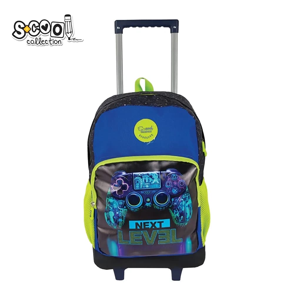 Ghiozdan trolley, 45x32x16.5 cm, NEXT LEVEL - S-COOL