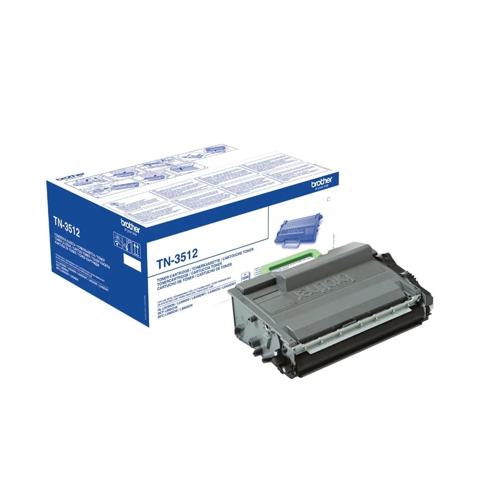 Toner Original Brother Black, TN3512, pentru HL-L6250|L6300|L6400|DCP-L6600|MFC-L6800|L6900, 12K, "TN3512"