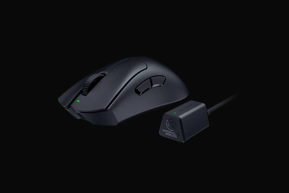 Mouse Gaming Wireless Razer DeathAdder V3 Pro, 30000 dpi, negru — miniatură