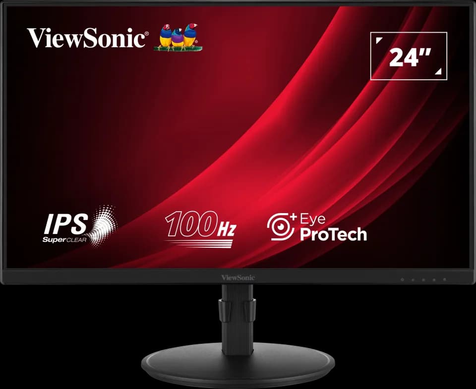 Monitor Consumer ViewSonic VG2408A-MHD, 24", 1920x1080 pixeli, Black