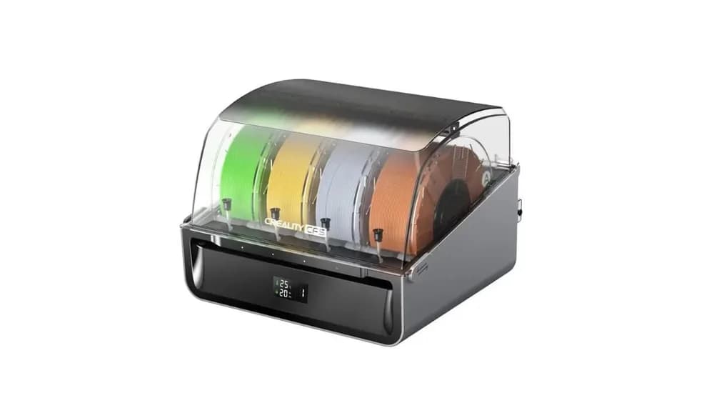 CREALITY CFS MULTI FILAMENT SYSTEM, Pentru printare 3D multi color sau multi filament, Compatibil cu Creality HI si Creality K2 Plus, Dimensiuni: 379 × 314 × 276 mm, Greutate: 4.56kg, Numar filamente suportate: 4, Diametru filament compatibil: 1.75mm, diametru 197-202mm, latime: 42-68mm — miniatură