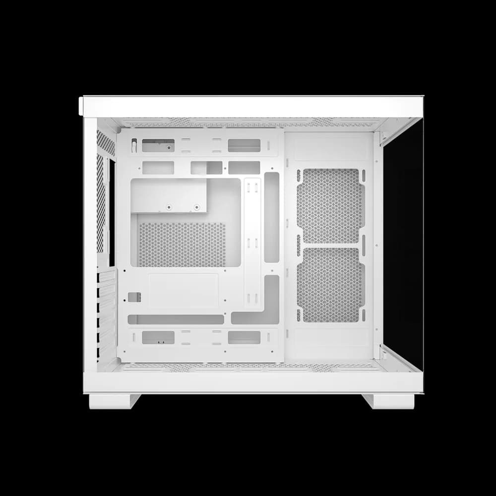 CARCASA PCCOOLER, Middle Tower, ATX, fara sursa, sticla securizata, alb, USB 3.2 gen 1 x 2, USB Type-C x 2, mic, audio, "C3 T500 WH" — miniatură