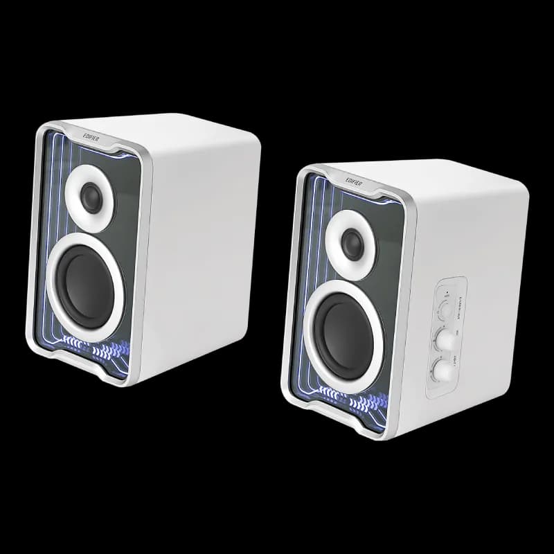 BOXE EDIFIER 2.0, RMS: 30W (2 x 15W), Bluetooth 5.4, USB-A, AUX, WHITE, "QR30-W"