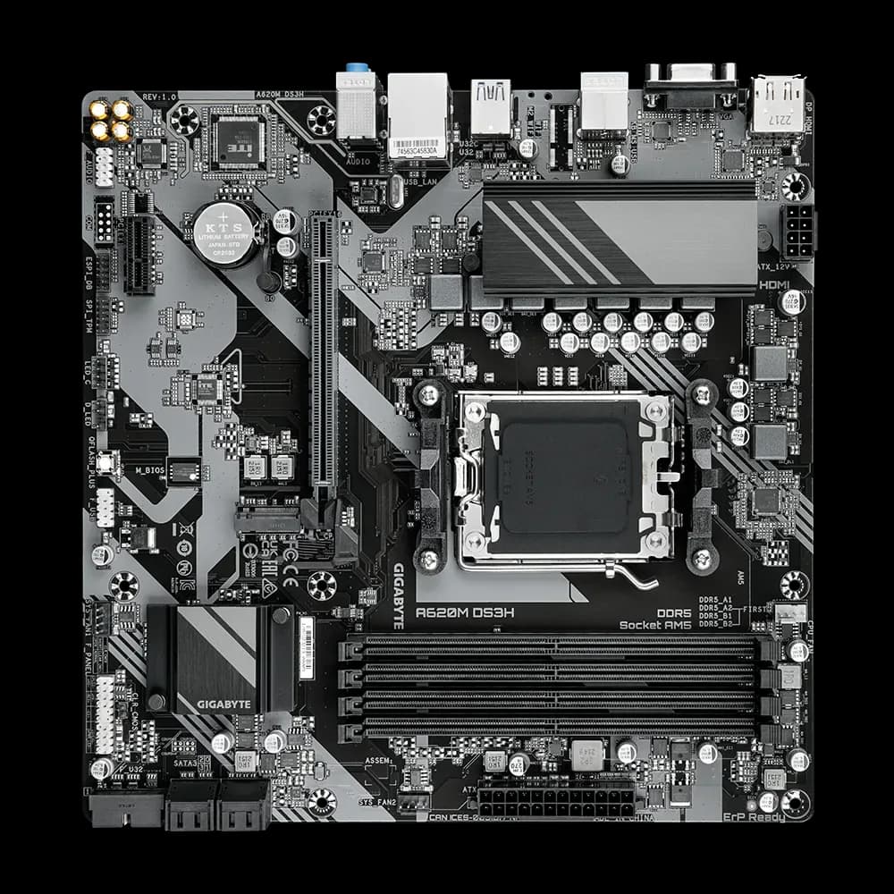 Placa de baza GIGABYTE A620M DS3H "A620M DS3H" — miniatură