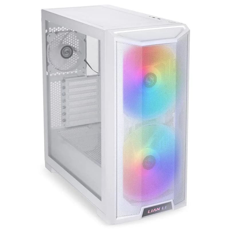 Carcasa LIAN LI LANCOOL 215, RGB, Mid Tower, White — miniatură