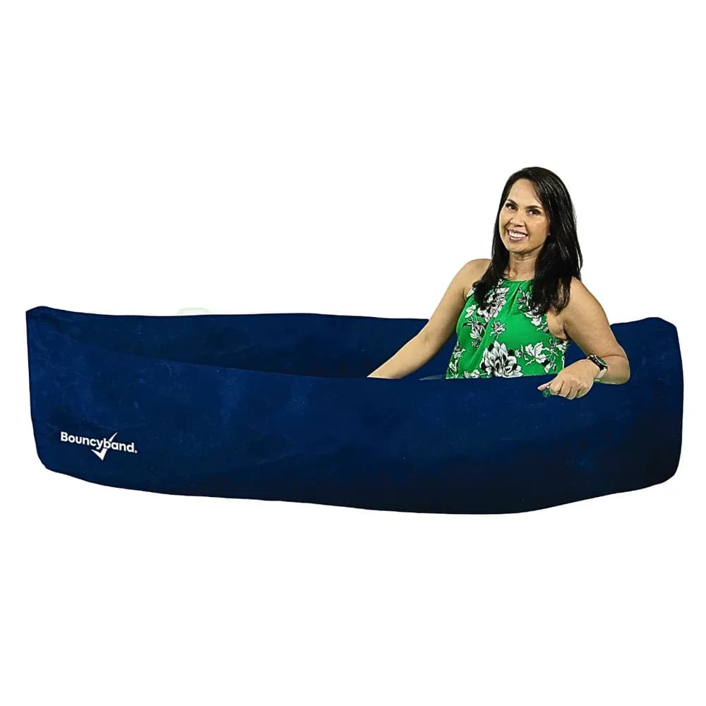 Peapod Gonflabil Bouncyband Îmbrățișare Canoe Senzorială 2m/Albastru — miniatură