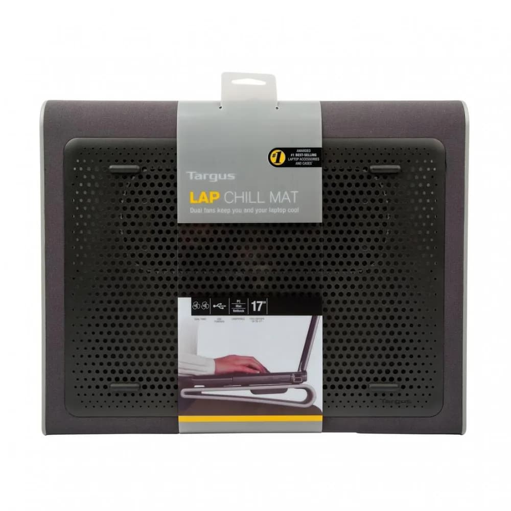 Stand/Cooler notebook Targus AWE55GL, pana la 17 inch, 2 ventilatoare, Negru — miniatură