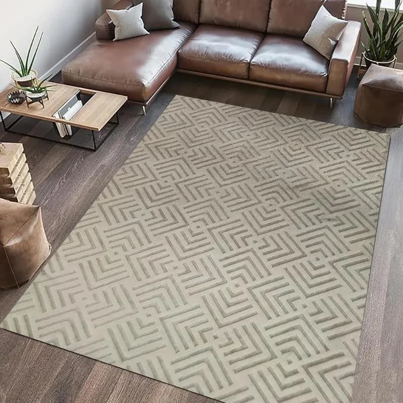 COVOR BLANITA DOVER 160X230 CM BEIGE — miniatură