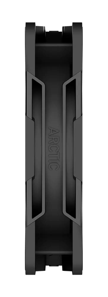 Set 3 ventilatoare Arctic "P12 Pro Reverse A-RGB - 3 Pack", 120mm, 500 - 3000 RPM, FDB, 73 cfm, 4-Pin Fan Plug + 4-Pin/3-Pin A-RGB Plug + 3-Pin Socket, negru, "ACFAN00333A" — miniatură